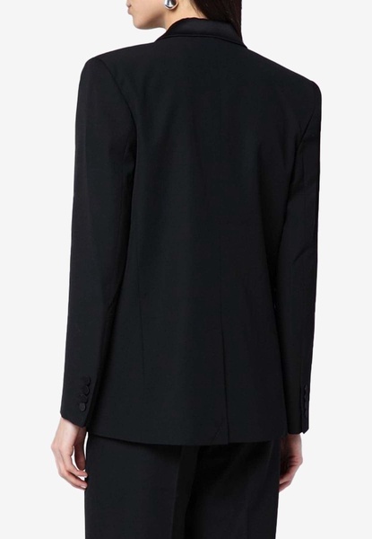 Ross Double-Breasted Tuxedo Blazer