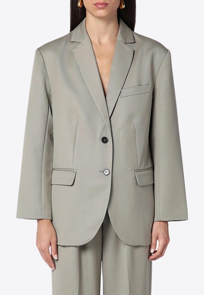 Quinn Single-Breasted Wool Blazer