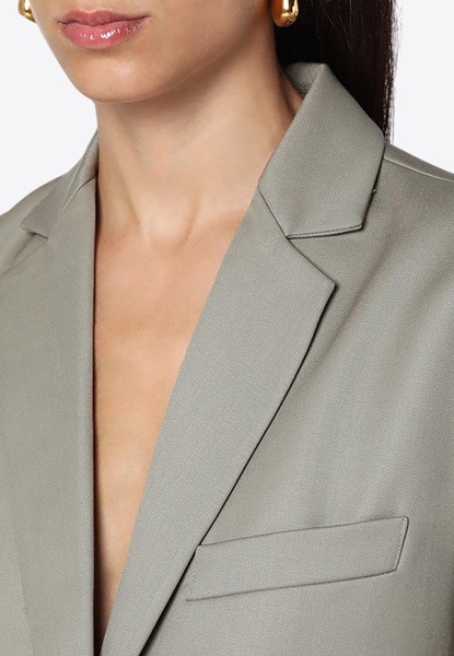 Quinn Single-Breasted Wool Blazer