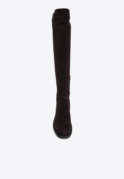 Lexington Suede Knee-High Boots