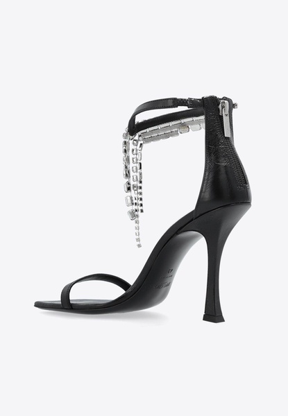 Verity 100 Crystal Embellished Sandals