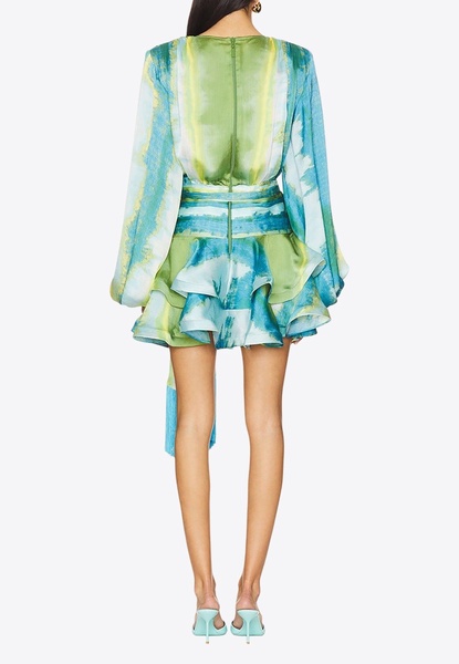 Bedouin Coastal Flared Mini Dress