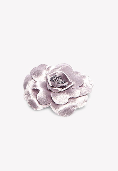 Satin Floral Brooch