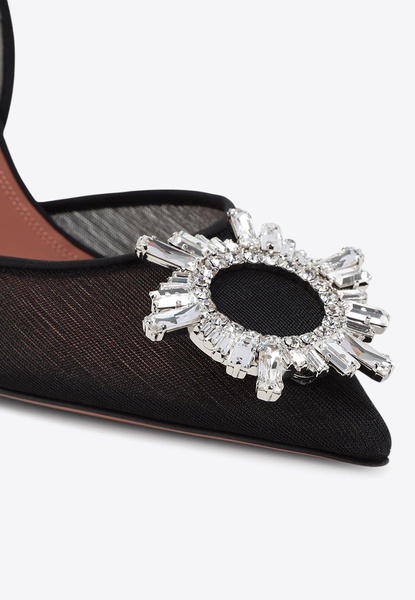 Begum 70 Mesh Slingback Pumps