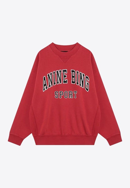 Jaci Logo Print Crewneck Sweatshirt
