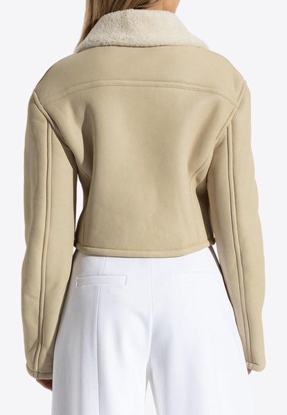 The Marino Double-Breasted Shearling Jacket