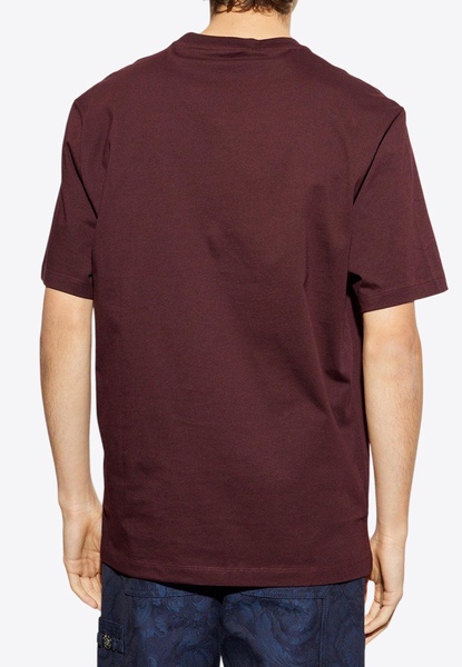 Embroidered Medusa Milano T-shirt