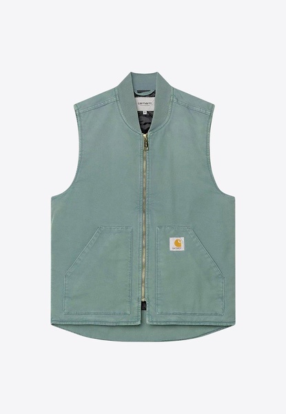 Logo Patch Classic Zip-Up Vest