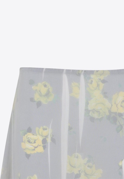 Floral Midi Skirt