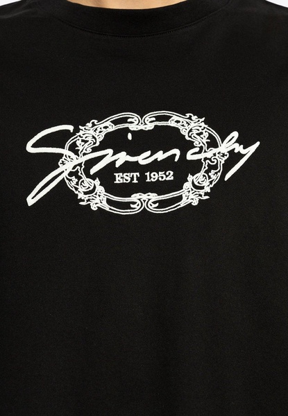 Medallion Embroidered Crewneck T-shirt