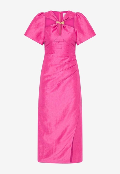 Presence Twisted Midi Dress