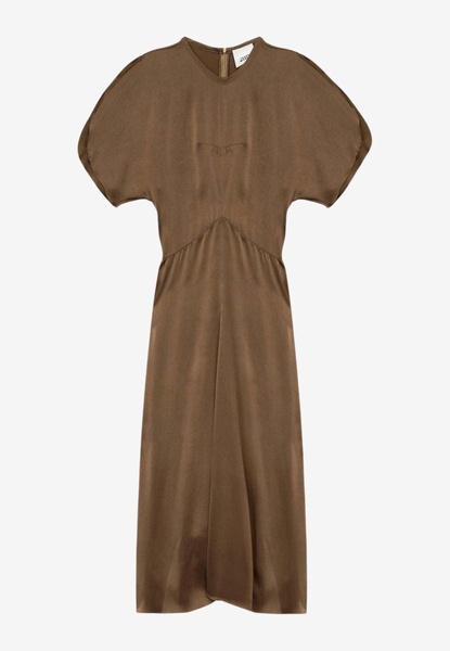 Keany Satin Midi Dress
