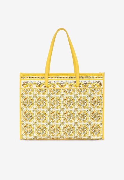 Large Majolica Print Tote Bag