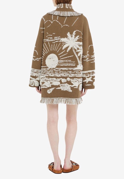 Beyond The Horizons Jacquard Cardigan