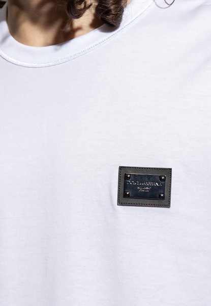 Logo-Plaque Crewneck T-shirt