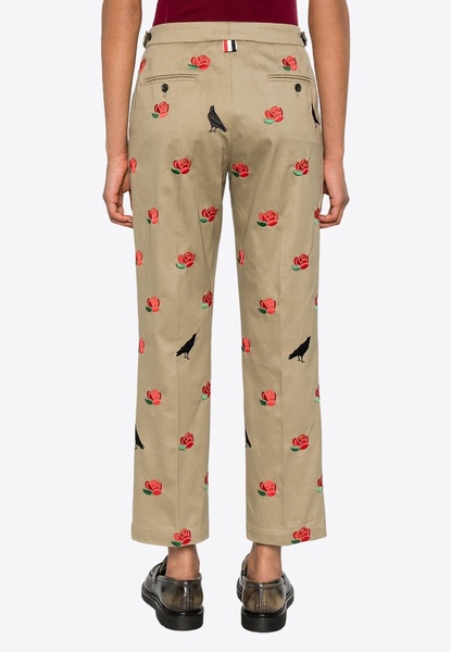 Raven and Roses Chino Pants