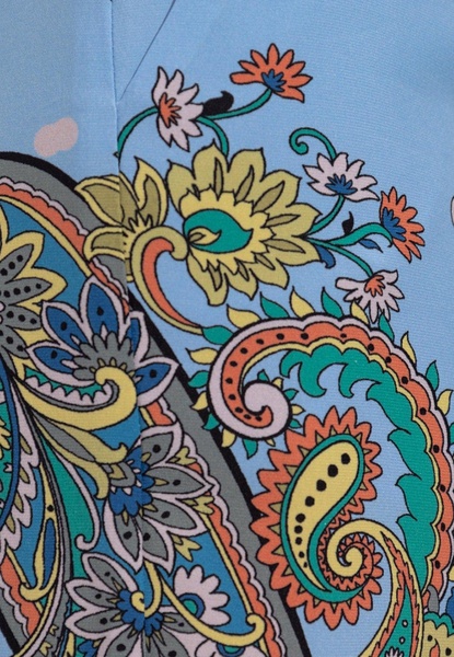 Floral Silk Pants