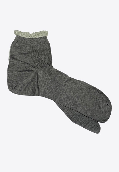 Lurex-Blend Tabi Socks