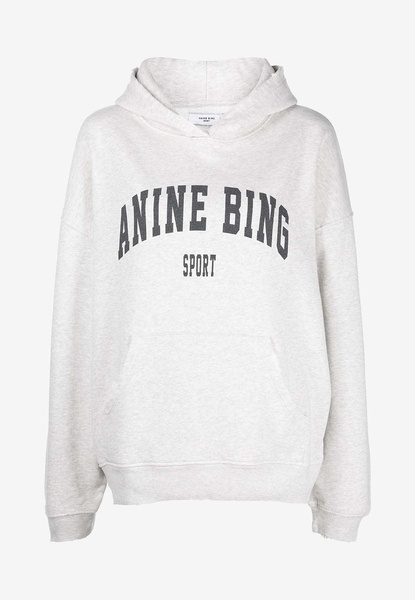 Harvey Logo Print Hooded Sweatshirt