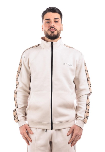 GUESS Men's Eco Mickey Full Zip Sweatshirt