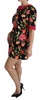 Dolce & Gabbana  Floral Pink Lace A-Line Shift Mini Dress
