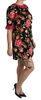 Dolce & Gabbana  Floral Pink Lace A-Line Shift Mini Dress