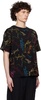 Black Signature Scrawl Boxy T-shirt