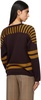 Brown & Yellow Rink Sweater