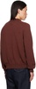 Brown Three-Button Polo