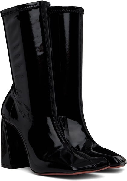 Marine 95 latex ankle boots