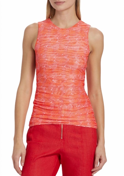 summer waves dash top in orange