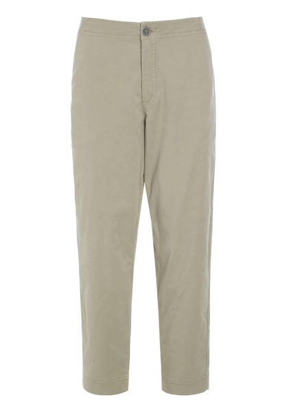 women's peach tencel narrow pant in stone