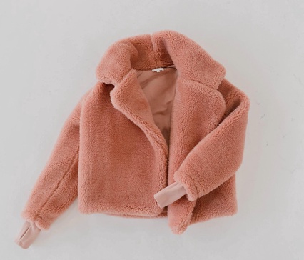 elena jacket in rose