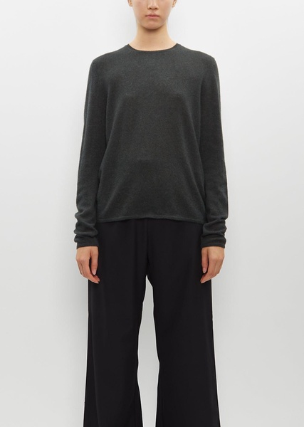 Silk Cashmere and Alpaca Knit — Forest