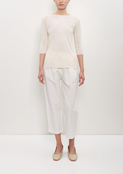 Linen Silk 3/4 Knit Sweater