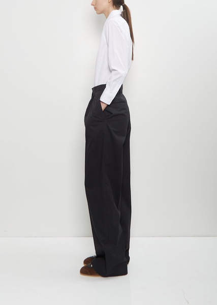 Cotton Clavini Bis Shirt — White