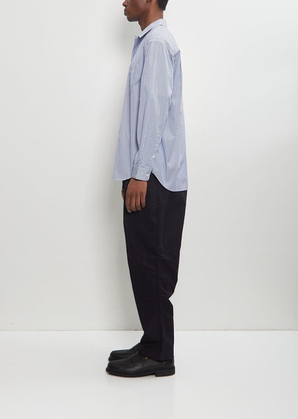 Multi Stripe Button Up Shirt