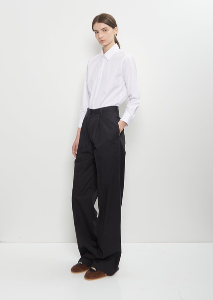 Cotton Clavini Bis Shirt — White