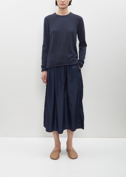 Refine Long Sleeve T-Shirt — French Navy
