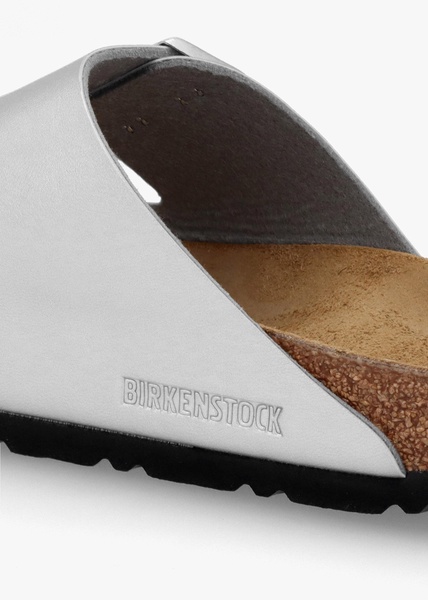 Arizona Birko-Flor Silver Two Bar Mules