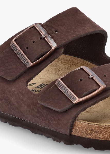 Men's Arizona Desert Buck Roast Nubuck Leather Two Bar Mules