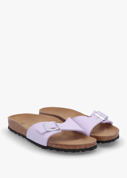 Madrid BS Soft Birki Vegan Purple Flog Mules