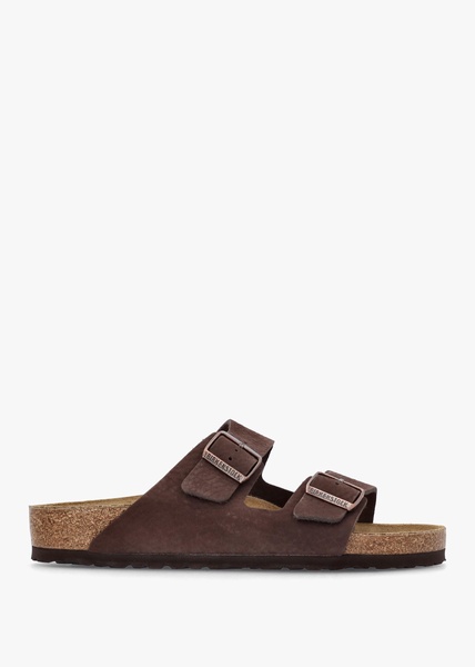 Men's Arizona Desert Buck Roast Nubuck Leather Two Bar Mules