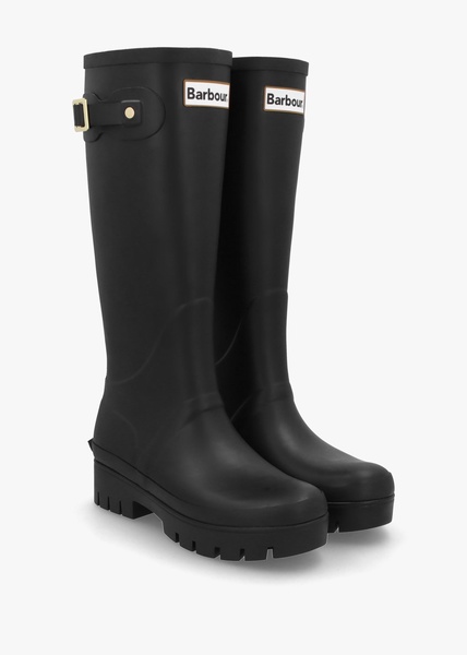 Snowdon Black Tall Wellington Boots