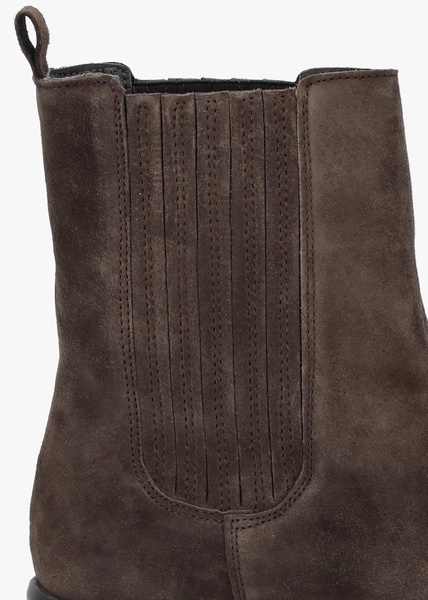 Alpie Brown Suede Crepe Sole Chelsea Boots