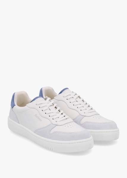 Celeste White Chambray Leather Trainers