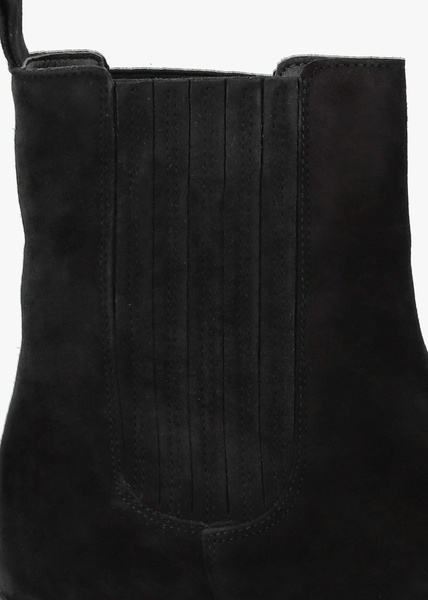 Alpie Black Suede Crepe Sole Chelsea Boots