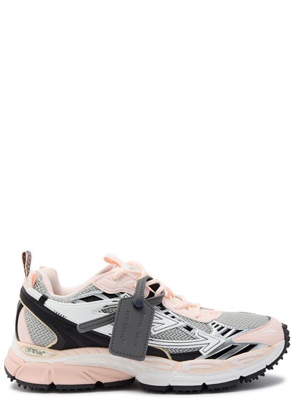 Be Right Back panelled mesh sneakers