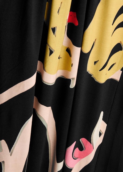 X Tom Wesselmann Delora printed jersey maxi dress