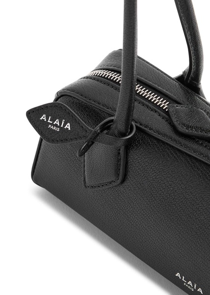 Le Teckel small grained leather shoulder bag